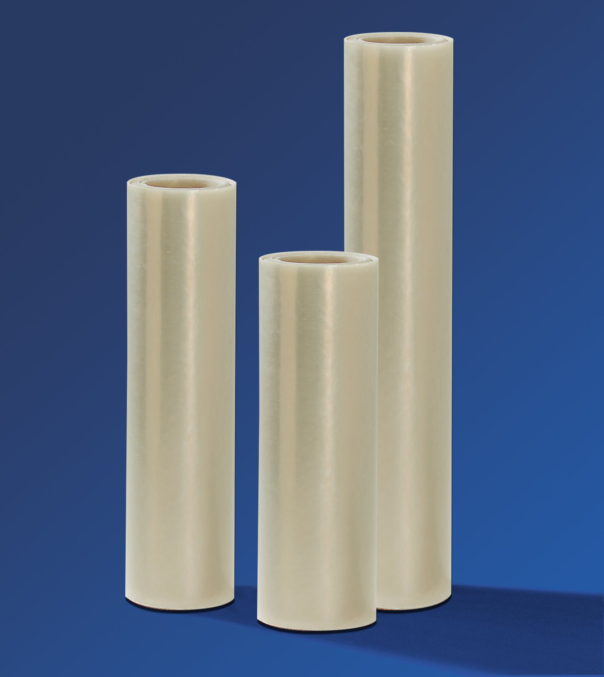 Polyester Flachbahn natur transparent - Langrollen mit 30 lfm. Polyester Flachbahn natur transparent - Langrollen mit 30 lfm.