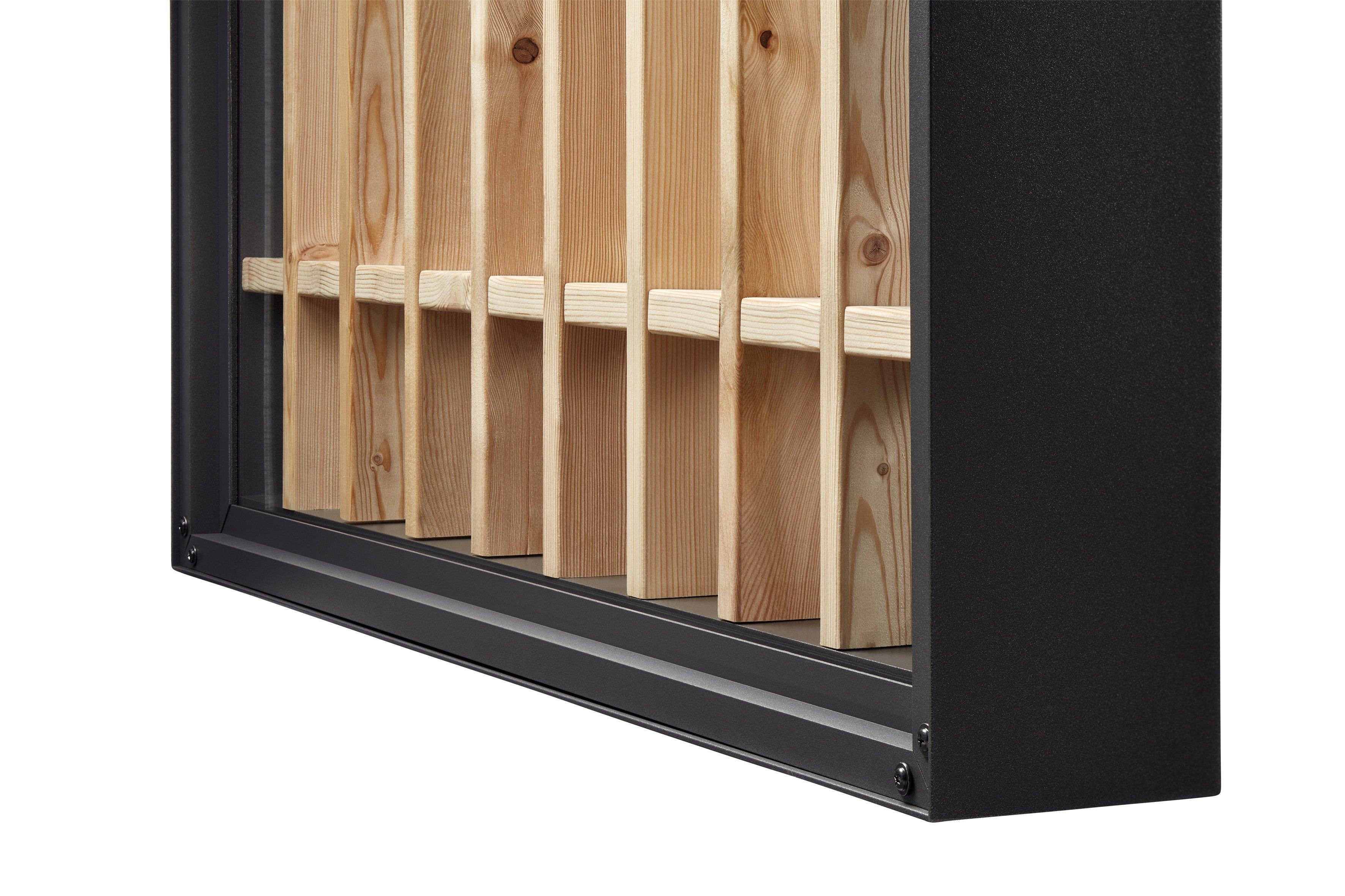Gutta Rechteckvordach BS Timber mit Seitenteil