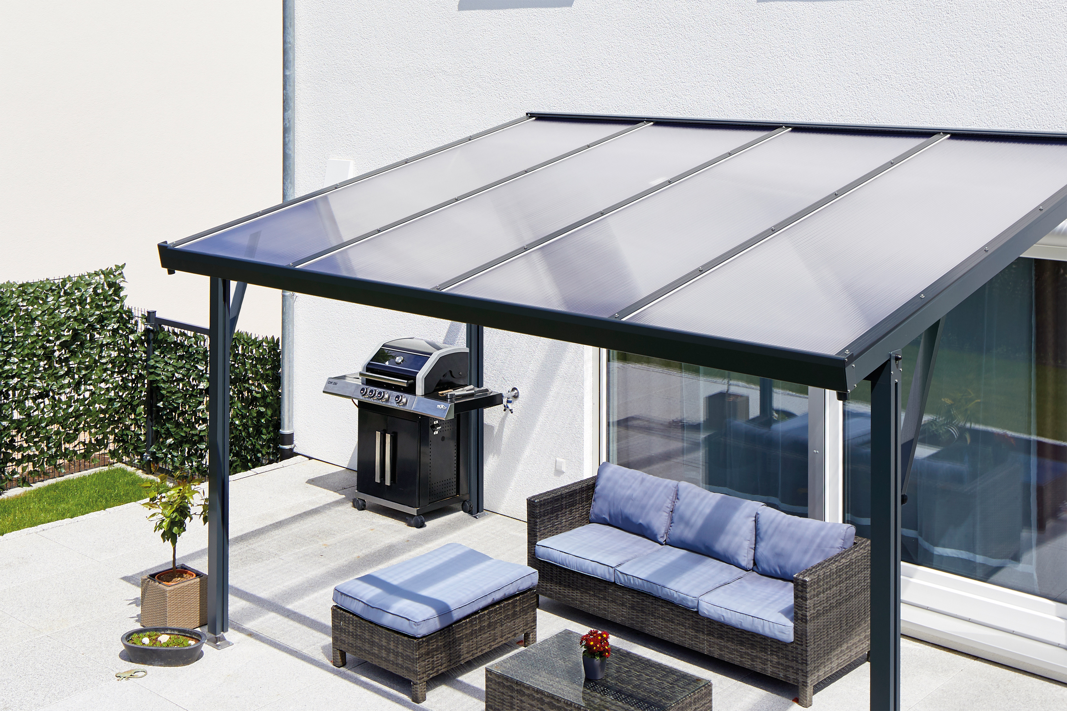 Gutta Terrassenüberdachung Premium freistehend