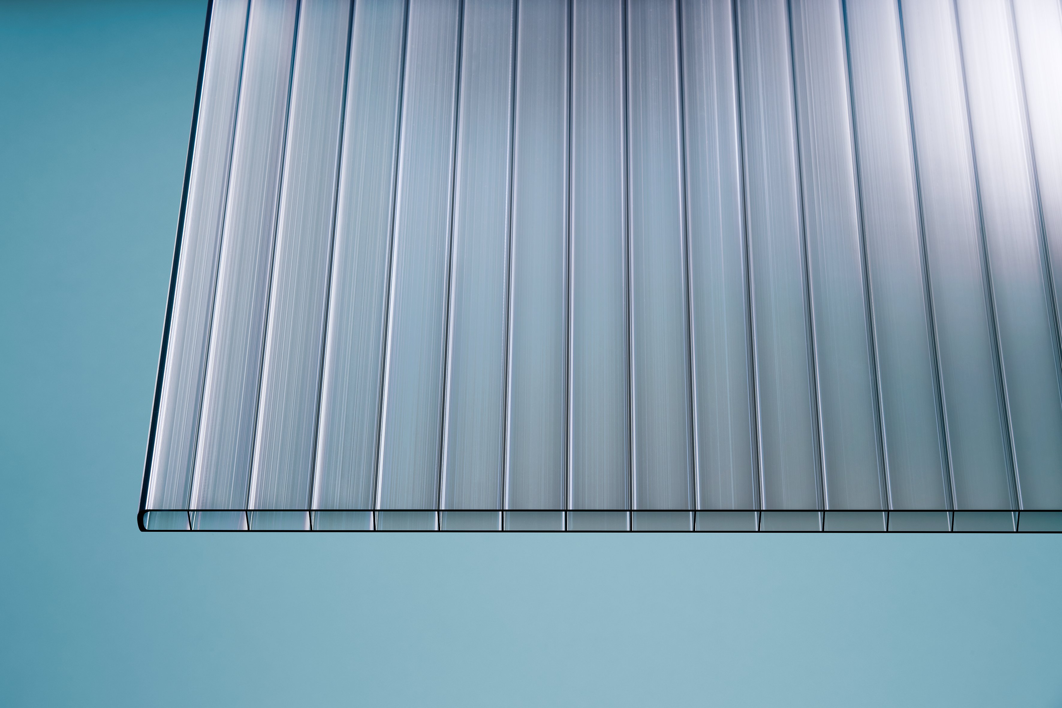 Polycarbonat Hohlkammerplatten 16 mm esthetics graphit