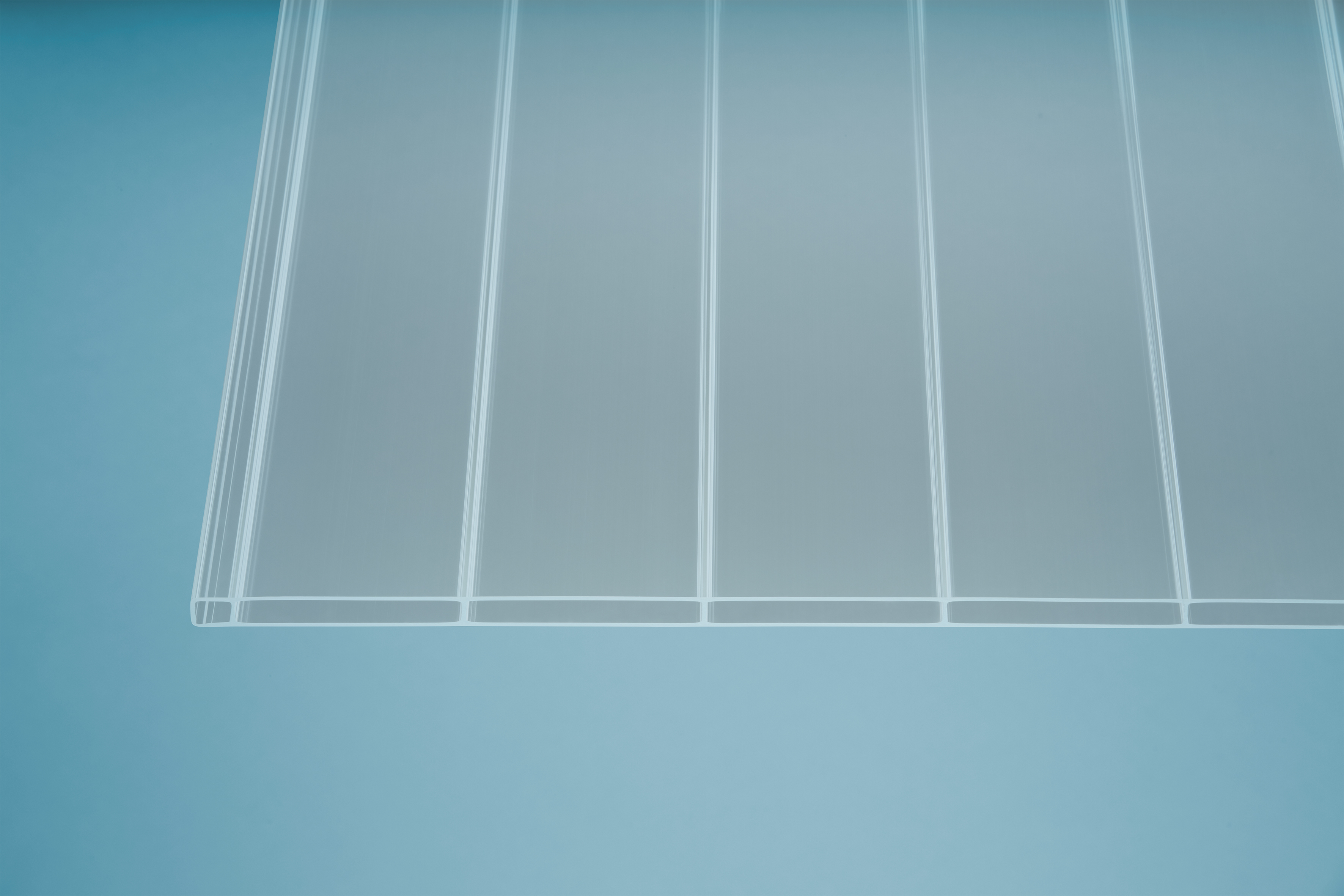 Acryl Stegplatten 16 mm Panorama klar Acryl Stegplatten 16 mm Panorama klar