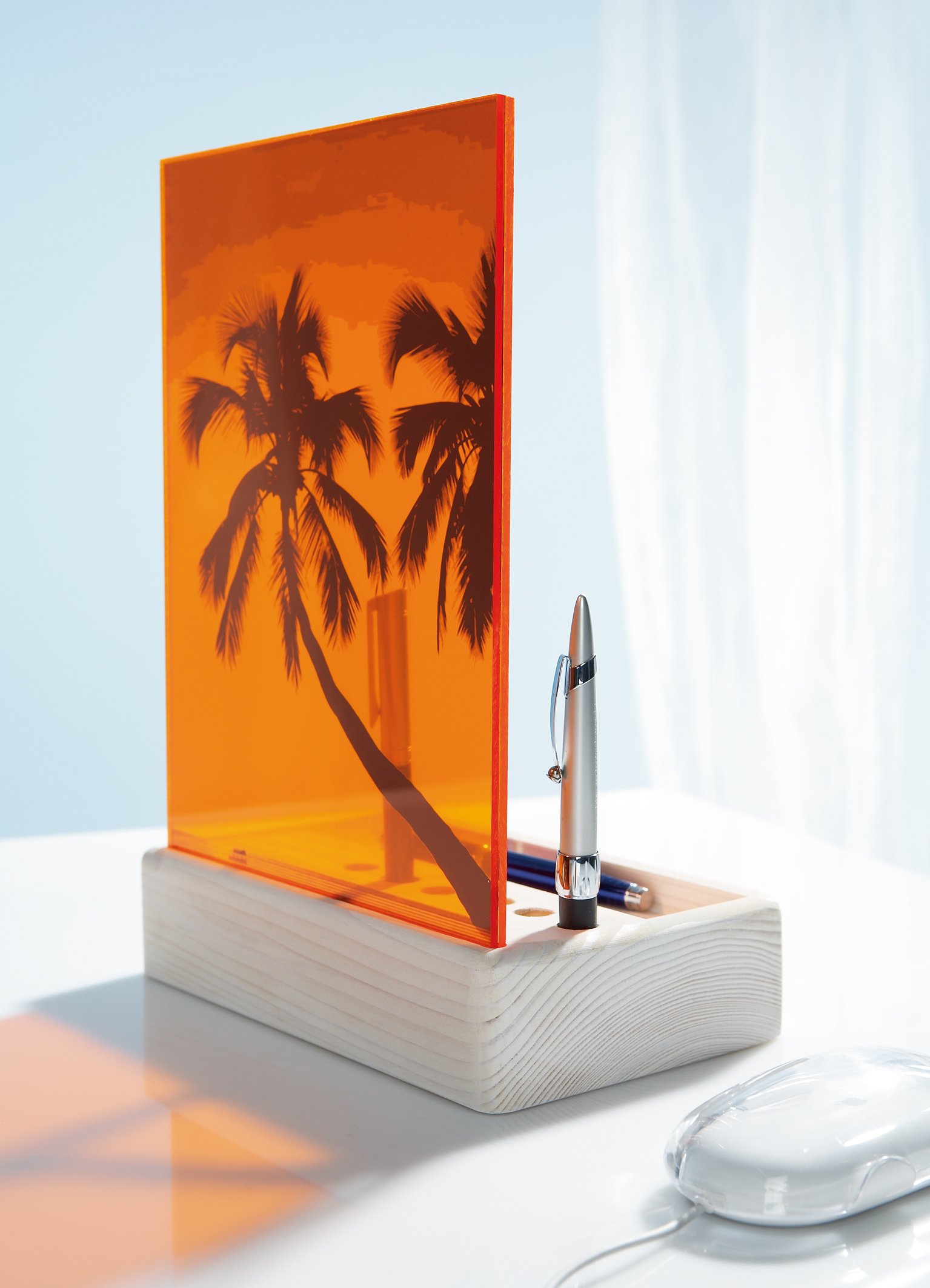 Acrylglas eben glatt rot 3 mm - Zuschnittsplatte