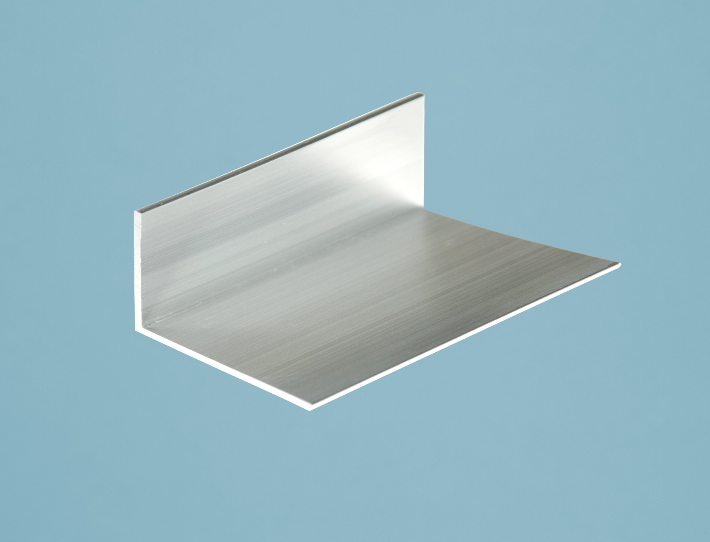 Abschluss- und Haltewinkel für Glas