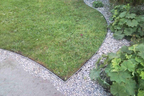 Rasenkanten Eckprofil variabel biegbar für 17,5 cm