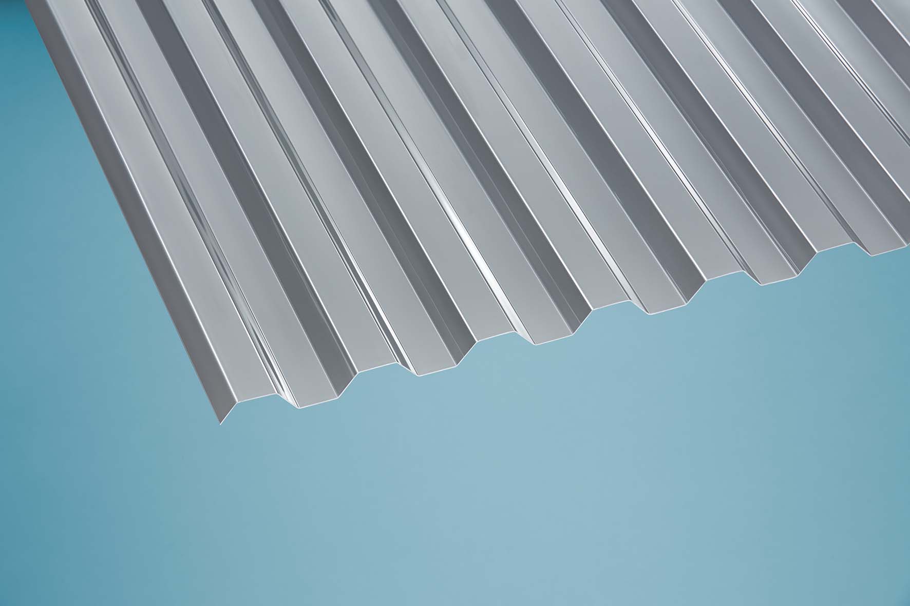 PC Profilplatten Sinus Thermic grau