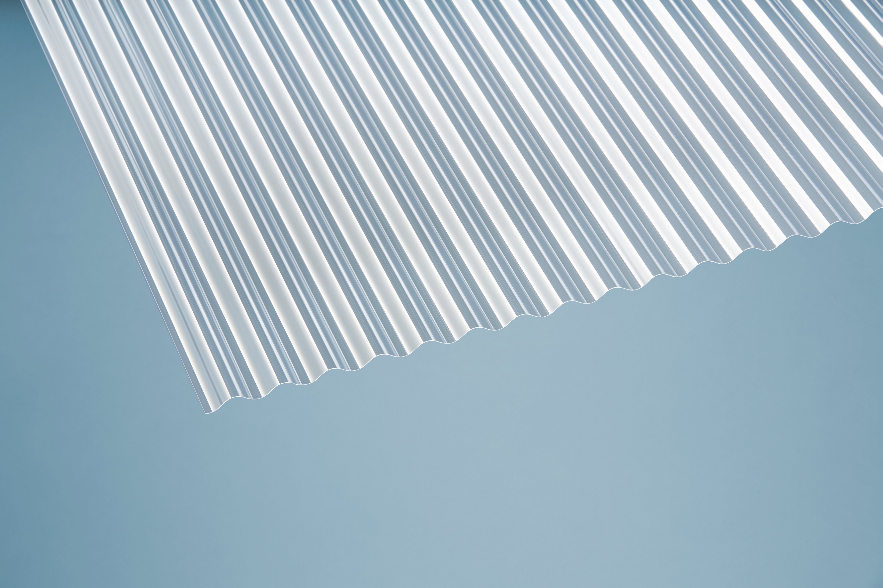 PVC Wellplatten 0,8 mm Microsinus klar
