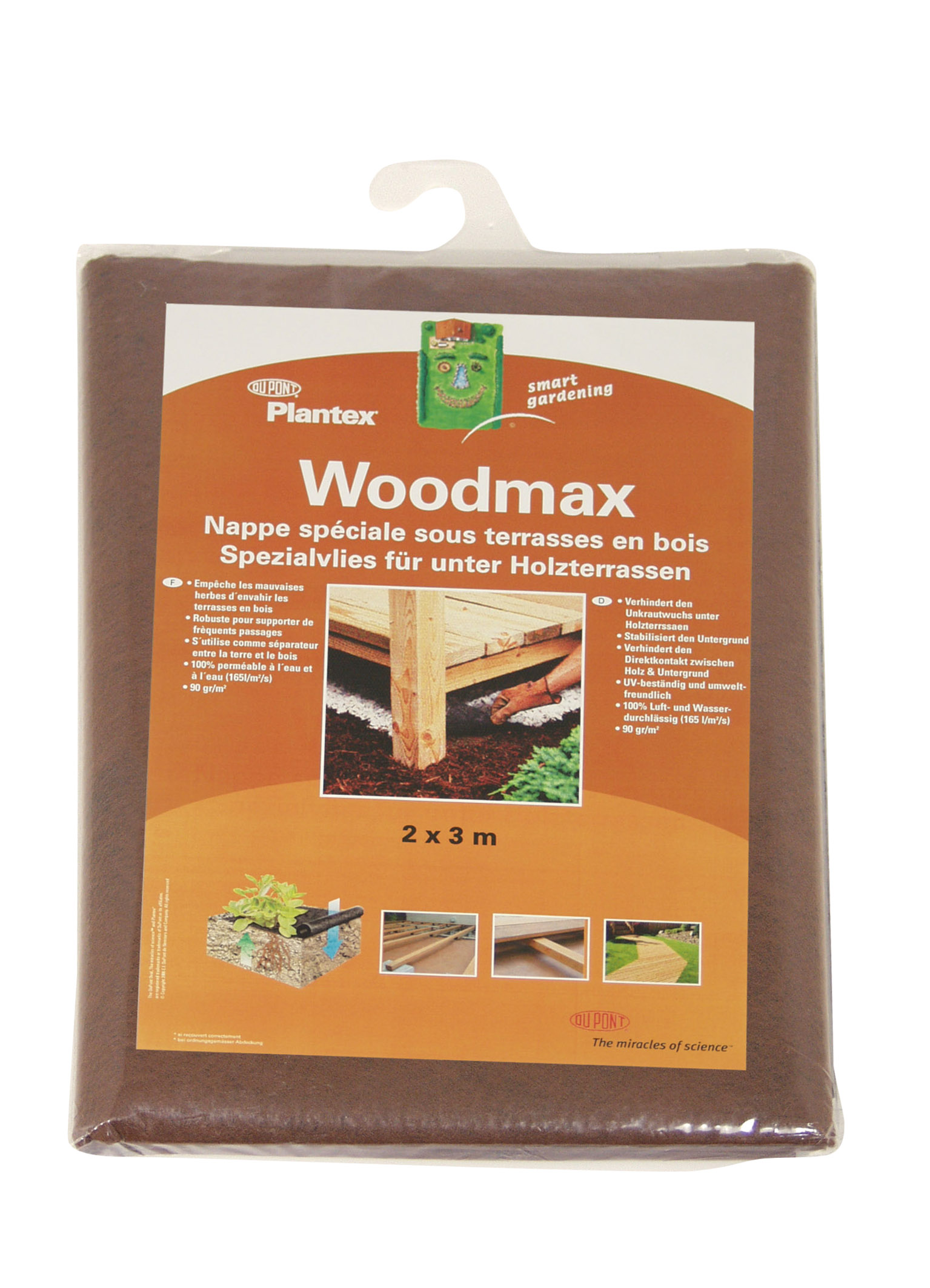 Plantex Terrassenvlies (Woodmax) 3 x 2 m - im Beutel Plantex Terrassenvlies (Woodmax) 3 x 2 m - im Beutel
