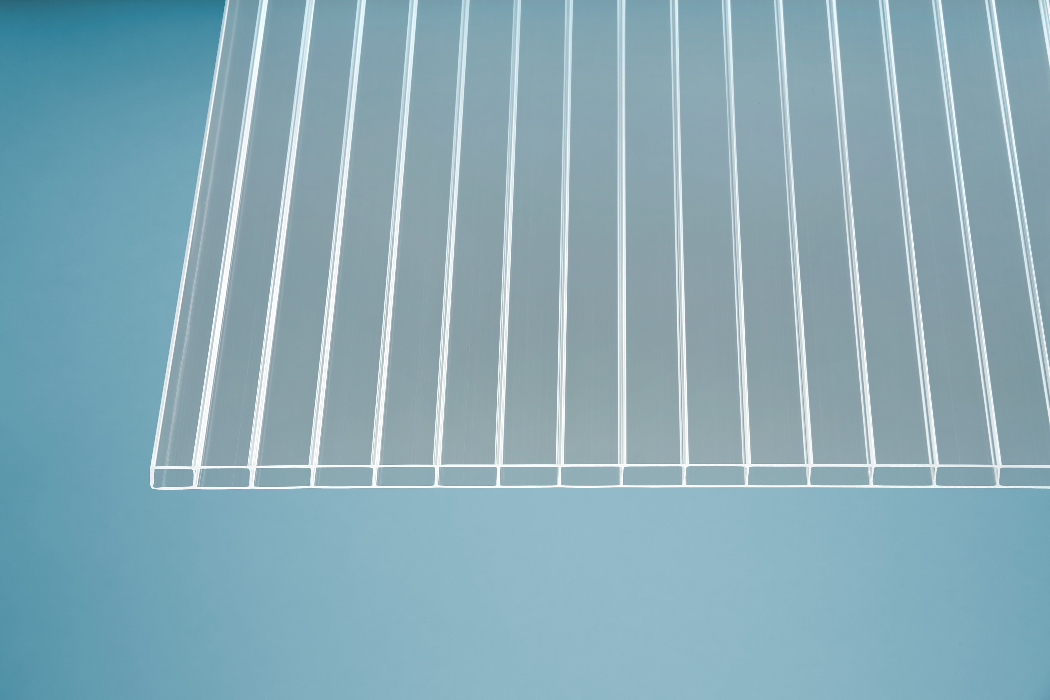 Acryl Stegplatten 16 mm klar Acryl Stegplatten 16 mm klar