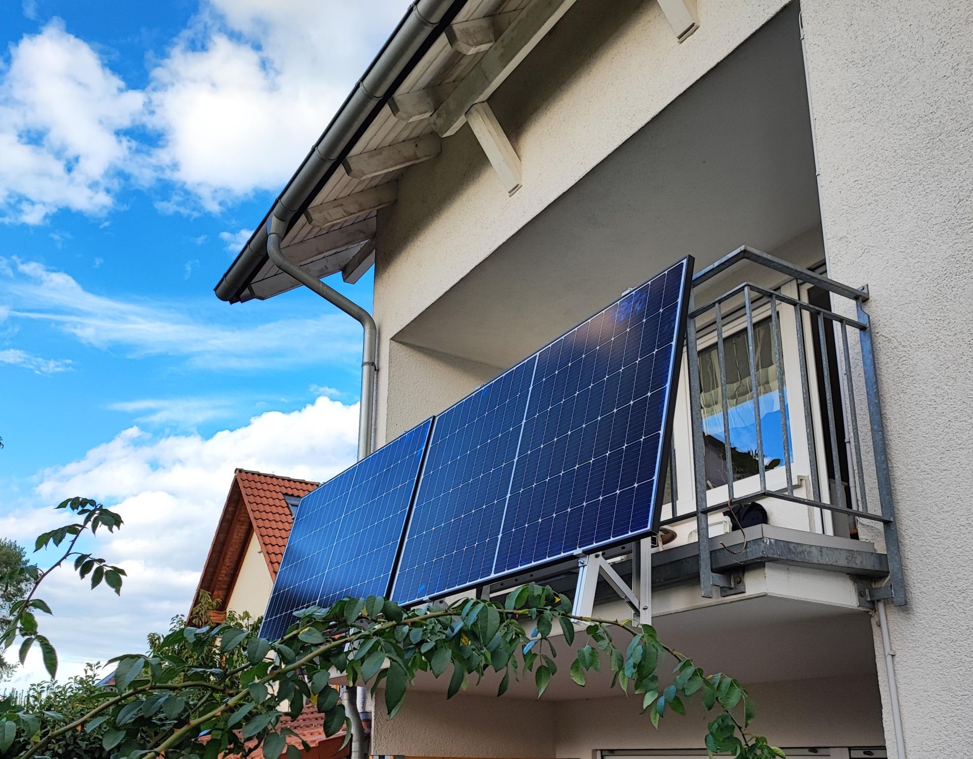 Balkonkraftwerk 600 Watt KomplettSet ohne Mehrwertsteuer