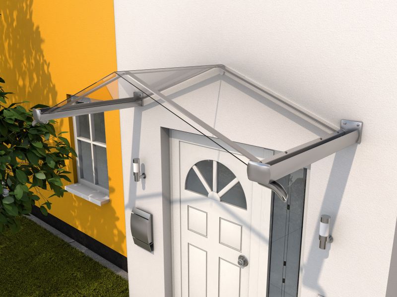 Giebelvordach GV/T | weiß | 200 cm | 7210606